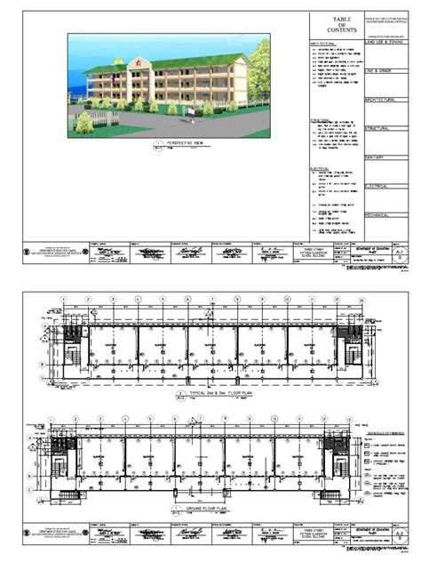 dpwh 3 storey building plan pdf|DPWH .